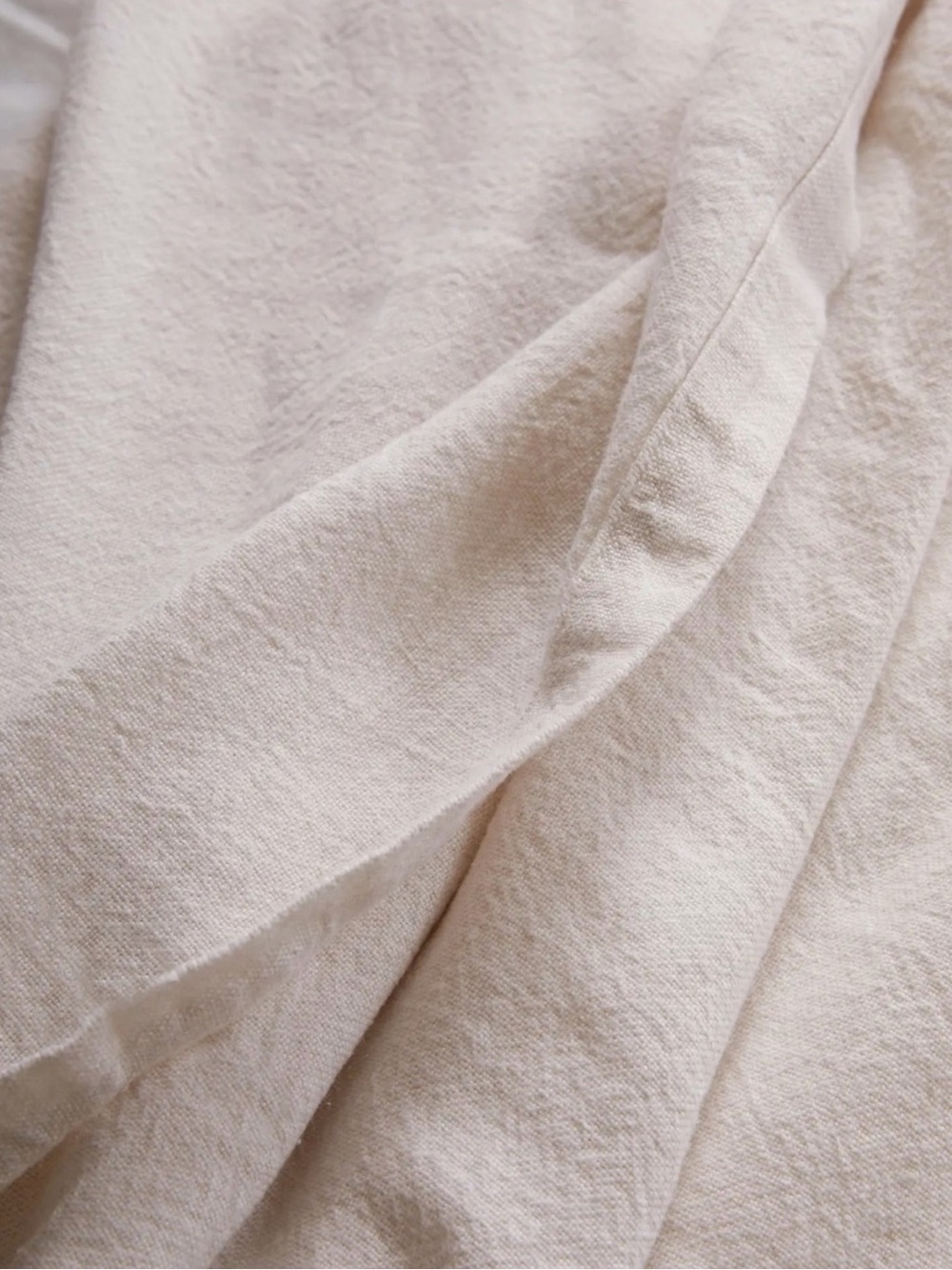 NWOT QUINCE VINTAGE WASH EUROPEAN LINEN BED COVER KING CAL KING OAT BLANKET - Picture 2 of 7
